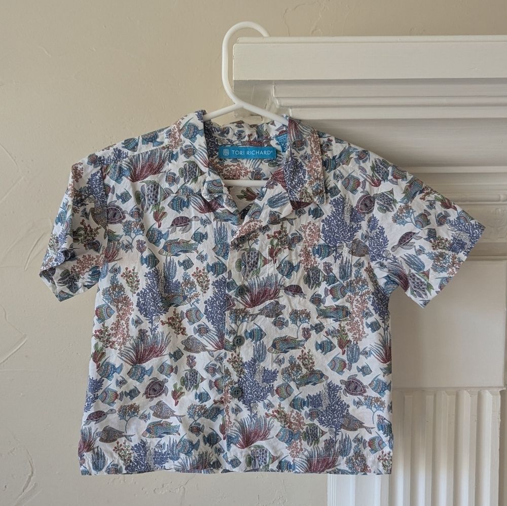 Tori Richard | Aquaculture Liberty Shirt